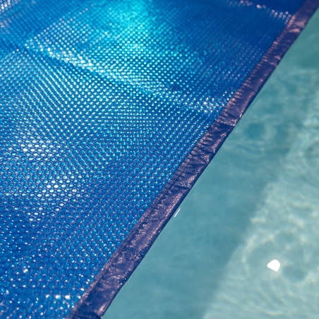 Sommerabdeckung aus Luftpolsterfolie 3.77 x 2.48 m für Pool BAS7302. BAS7303
