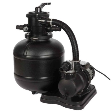 Filtersystem 365 mm mit 450 W Pumpe, für Pools bis 30 m³