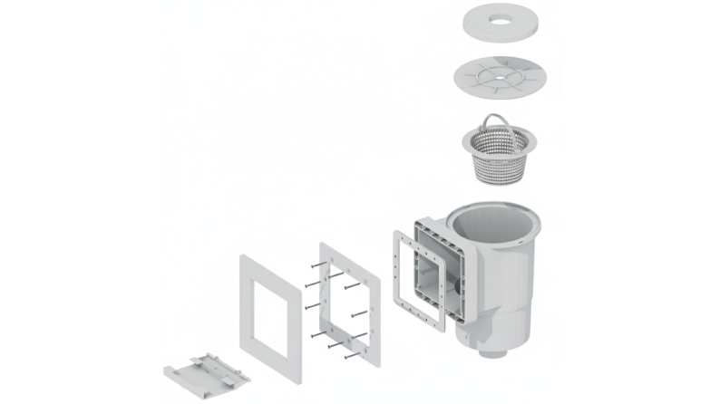 Skimmer und Einströmdüse