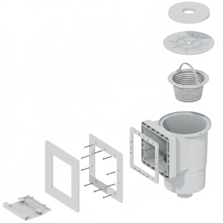Skimmer und Einströmdüse