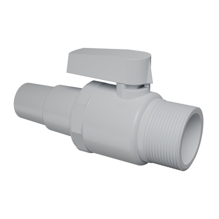 1-Wege-Kugelventil für Pool Ø38 mm
