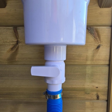 1-Wege-Kugelventil für Pool Ø38 mm