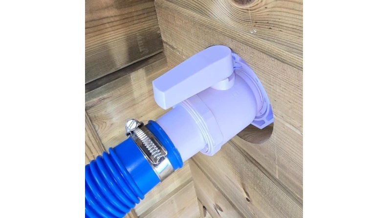 1-Wege-Kugelventil für Pool Ø38 mm