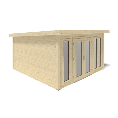 Gartenhaus, Gerätehaus Kira 4,04x4,09m - 12m2 - 34mm