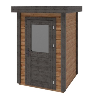 Gartenhaus, Gerätehaus Mira 1.59x1.59m - 2.53m2 - 28mm - Imprägniert