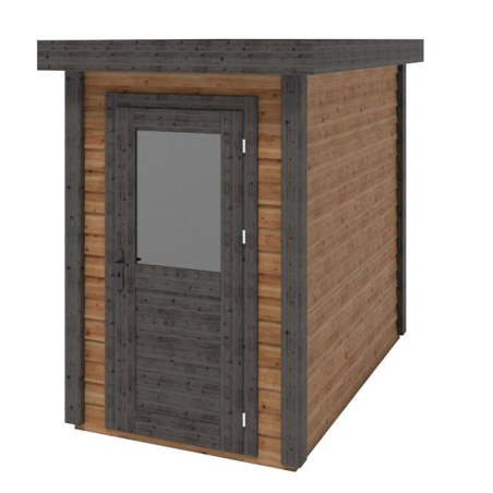 Gartenhaus, Gerätehaus Mira 1.59x2.59m - 4.11m2 - 28mm - Imprägniert