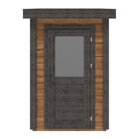 Gartenhaus, Gerätehaus Mira 1.59x2.59m - 4.11m2 - 28mm - Imprägniert