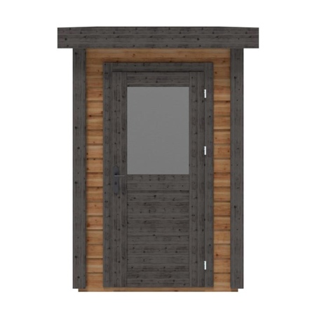 Gartenhaus, Gerätehaus Mira 1.59x3.09m - 4.91m2 - 28mm - Imprägniert