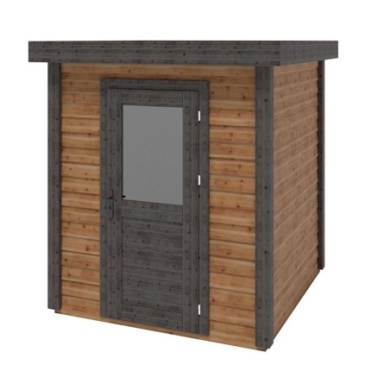 Gartenhaus, Gerätehaus Vala 2.09x2.09m - 4.37m2 - 28mm - Imprägniert