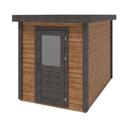 Gartenhaus, Gerätehaus Vala 2.09x3.09m - 6.46m2 - 28mm - Imprägniert