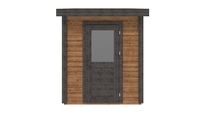 Gartenhaus, Gerätehaus Vala 2.09x3.09m - 6.46m2 - 28mm - Imprägniert