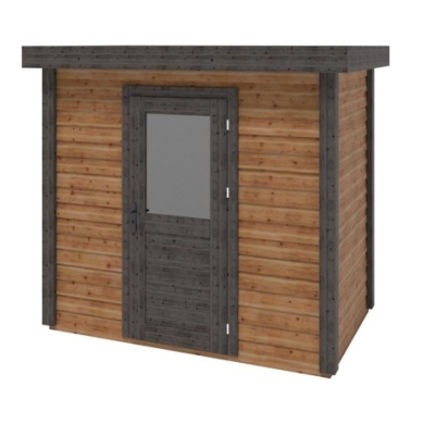 Gartenhaus, Gerätehaus Rava 2.59x1.59m - 4.12m2 - 28mm - Imprägniert