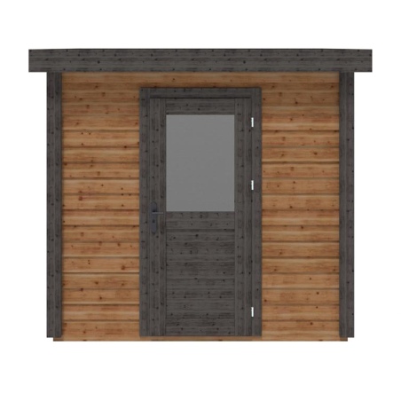 Gartenhaus, Gerätehaus Rava 2.59x2.09m - 5.41m2 - 28mm - Imprägniert