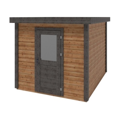 Gartenhaus, Gerätehaus Rava 2.59x3.09m - 8m2 - 28mm - Imprägniert