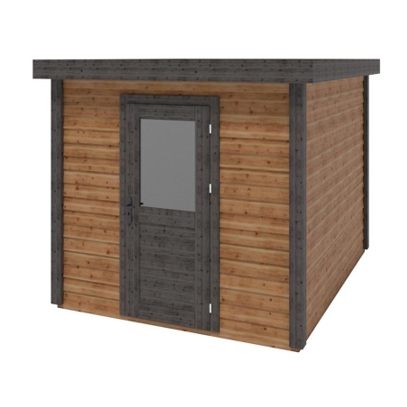 Gartenhaus, Gerätehaus Rava 2.59x3.09m - 8m2 - 28mm - Imprägniert