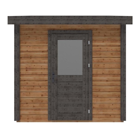 Gartenhaus, Gerätehaus Rava 2.59x3.09m - 8m2 - 28mm - Imprägniert