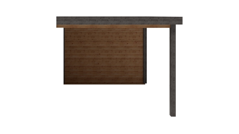 TC_129-1 Traditional Canopy/overkapping 300x300cm 28mm Robust