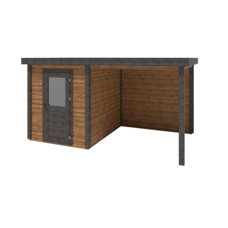 Gartenhaus, Gerätehaus Vala 4.56x2.59m - 11.81m2 - 28mm - Imprägniert