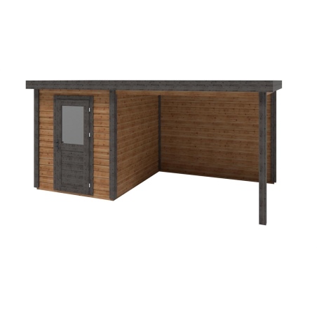 Gartenhaus, Gerätehaus Vala 5.06x2.59m - 13.1m2 - 28mm - Imprägniert