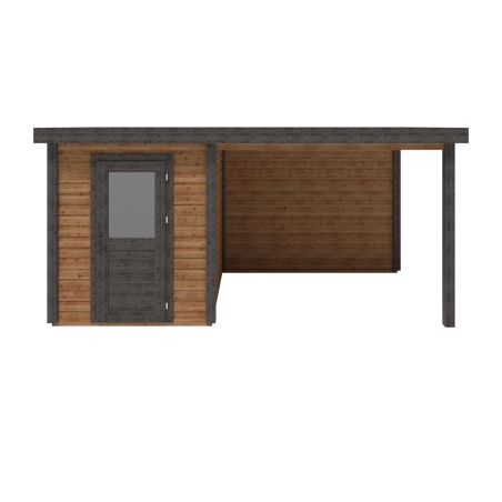 Gartenhaus, Gerätehaus Vala 5.06x2.59m - 13.1m2 - 28mm - Imprägniert