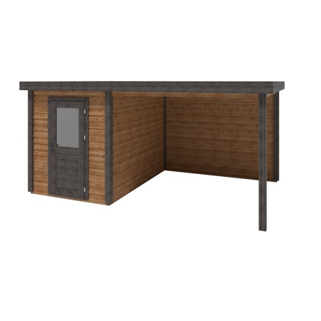 Gartenhaus, Gerätehaus Vala 5.06x3.09m - 15.63m2 - 28mm - Imprägniert