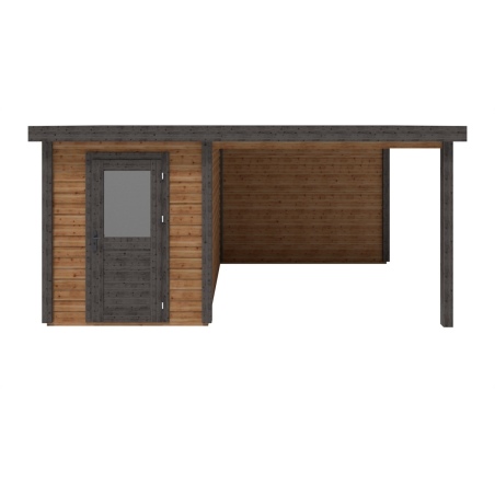 Gartenhaus, Gerätehaus Vala 5.06x3.09m - 15.63m2 - 28mm - Imprägniert