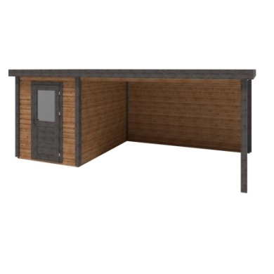 Gartenhaus, Gerätehaus Vala 6.06x3.09m - 18.72m2 - 28mm - Imprägniert