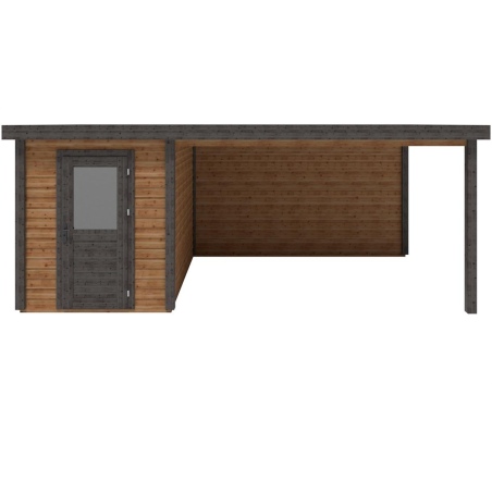 Gartenhaus, Gerätehaus Vala 6.06x3.09m - 18.72m2 - 28mm - Imprägniert