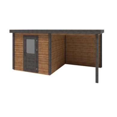 Gartenhaus, Gerätehaus Rava 5.06x2.59m - 13.1m2 - 28mm - Imprägniert