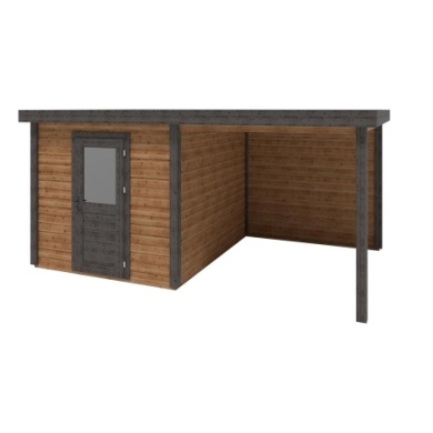 Gartenhaus, Gerätehaus Rava 5.06x3.09m - 15.63m2 - 28mm - Imprägniert