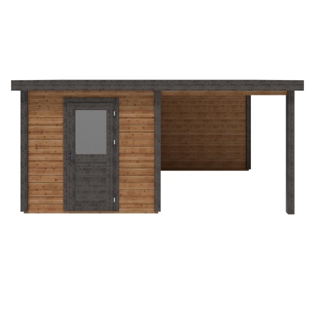 Gartenhaus, Gerätehaus Rava 5.06x3.09m - 15.63m2 - 28mm - Imprägniert