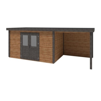 Gartenhaus, Gerätehaus Freya 7.06x4.09m - 28.87m2 - 28mm - Imprägniert