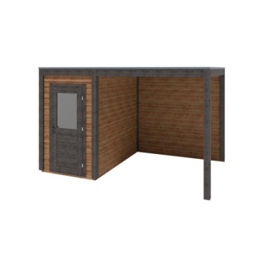 Gartenhaus, Gerätehaus Veya 4.06x2.59m - 10.52m2 - 28mm - Imprägniert