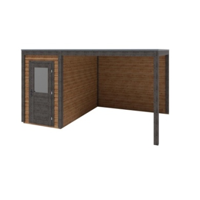 Gartenhaus, Gerätehaus Veya 4.56x3.09m - 14.09m2 - 28mm - Imprägniert