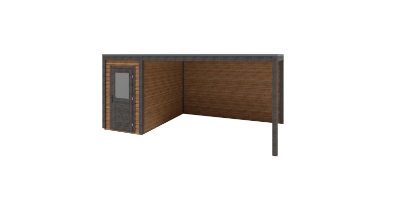 Gartenhaus, Gerätehaus Veya 5.56x3.09m - 17.18m2 - 28mm - Imprägniert