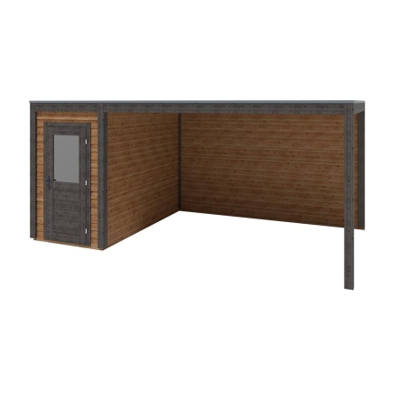 Gartenhaus, Gerätehaus Veya 5.56x3.09m - 17.18m2 - 28mm - Imprägniert