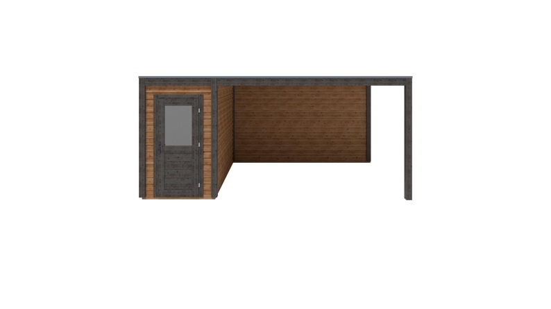 Gartenhaus, Gerätehaus Veya 5.56x3.09m - 17.18m2 - 28mm - Imprägniert