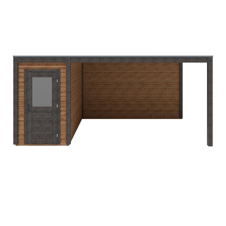 Gartenhaus, Gerätehaus Veya 5.56x3.09m - 17.18m2 - 28mm - Imprägniert