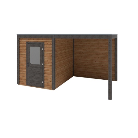 Gartenhaus, Gerätehaus Luma 4.56x2.59m - 11.81m2 - 28mm - Imprägniert