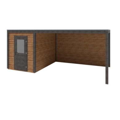 Gartenhaus, Gerätehaus Luma 6.06x3.09m - 18.73m2 - 28mm - Imprägniert