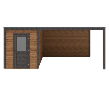 Gartenhaus, Gerätehaus Luma 6.06x3.09m - 18.73m2 - 28mm - Imprägniert