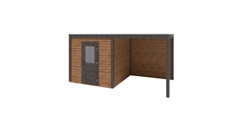 Gartenhaus, Gerätehaus Nexa 5.06x2.59m - 13.11m2 - 28mm - Imprägniert