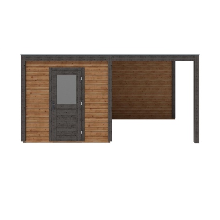 Gartenhaus, Gerätehaus Nexa 5.06x2.59m - 13.11m2 - 28mm - Imprägniert