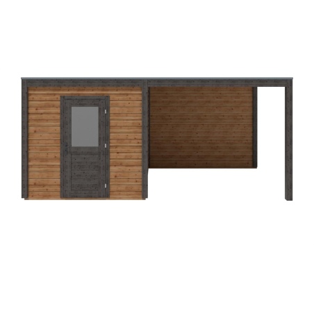 Gartenhaus, Gerätehaus Nexa 5.56x2.59m - 14.4m2 - 28mm - Imprägniert