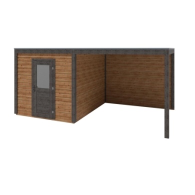 Gartenhaus, Gerätehaus Nexa 5.56x3.09m - 17.18m2 - 28mm - Imprägniert