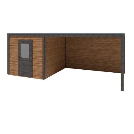 Gartenhaus, Gerätehaus Nexa 6.56x3.09m - 20.27m2 - 28mm - Imprägniert