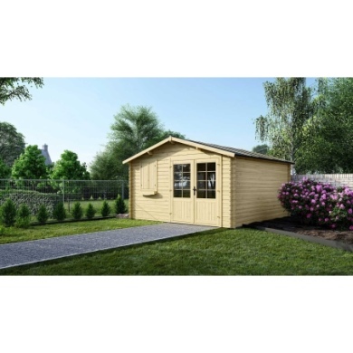 Gartenhaus, Gerätehaus 16m2 - 4x4m - 28mm