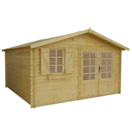 Gartenhaus, Gerätehaus 16m2 - 4x4m - 28mm