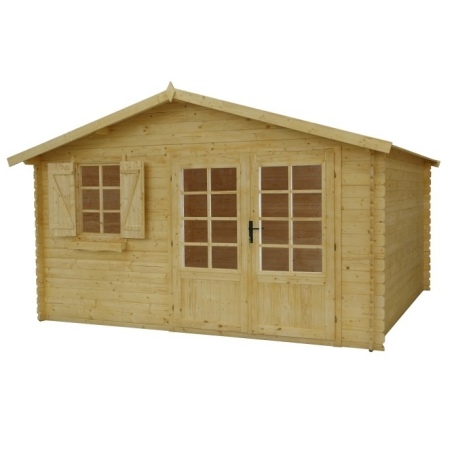 Gartenhaus, Gerätehaus 16m2 - 4x4m - 28mm