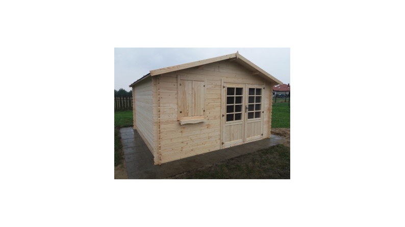 Gartenhaus, Gerätehaus 16m2 - 4x4m - 28mm